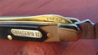 Schrade OLD TIMER 180T MIGHTY MITE Small Traditional EDC Pocket Knife