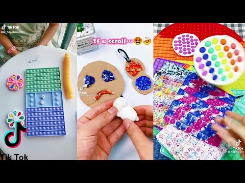 FIDGET TOYS SATISFYING POP IT | Tik Tok Compilation 10
