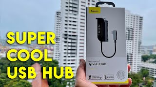 The Coolest USB Hub for your iPad Pro/ Macbook Pro - Baseus Type C Hub 6-in-1 Adapter