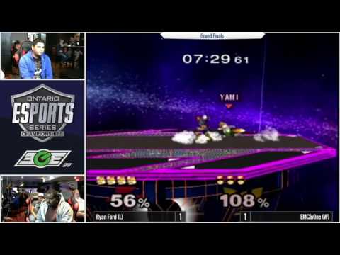 GF - EMG.n0ne (Falcon) vs Ryan Ford (Fox, Shiek) - Ontario Esports Series
