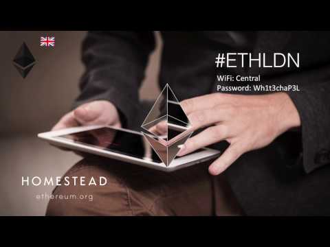 London Ethereum Meetup [11/9/2016]: Slock.it, PwC, Alice.si, & Thomson Reuters