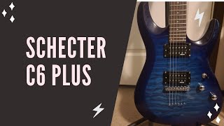 Video thumbnail for Schecter C6 Plus review by Into The Studio