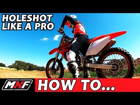 How to Holeshot a Dirt Bike - Best 3 Starting Techniques