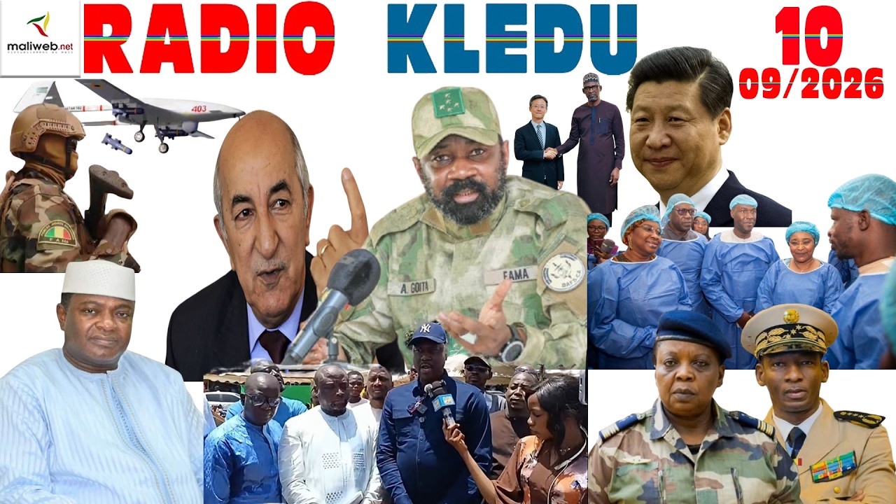La Revue de Presse de la RADIO KLEDU du 10 Septembre 2026