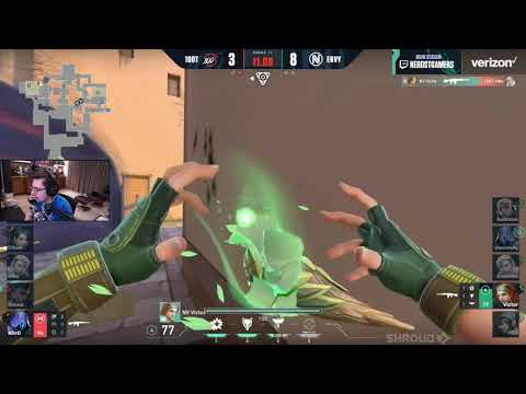 Shroud Reacts to NV Victor (Food) 3K Clutch vs 100T