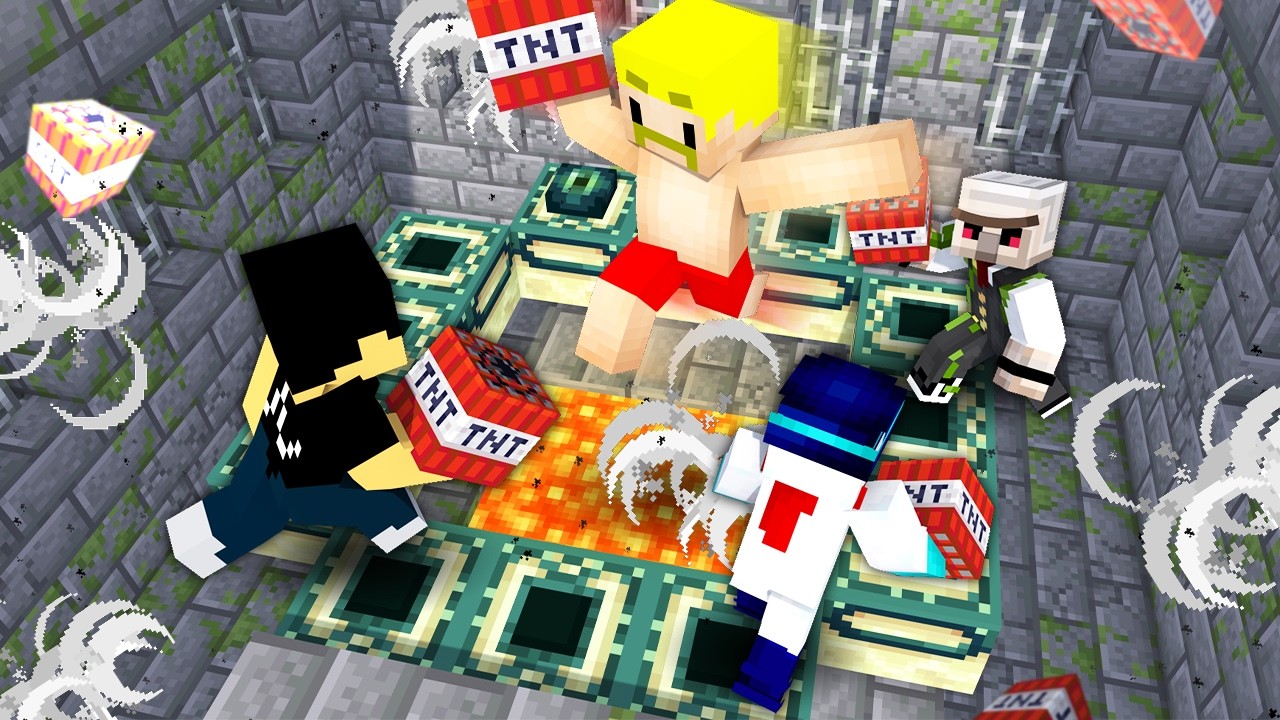 TNTで相手を爆発させるのが一番気持ちいいんですわ〜