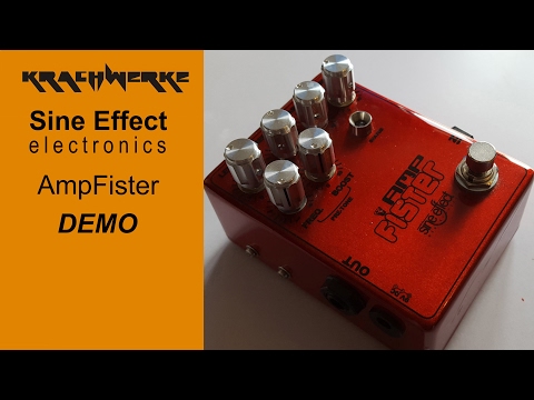 AmpFister Overdrive pedal by Sine Effect Electronics - TubeScreamer Killer?