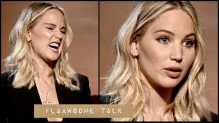 Jennifer Lawrence: You Got To Have THICK Skin. It&#39;s HARD. (Dealing With haters and Hollywood)