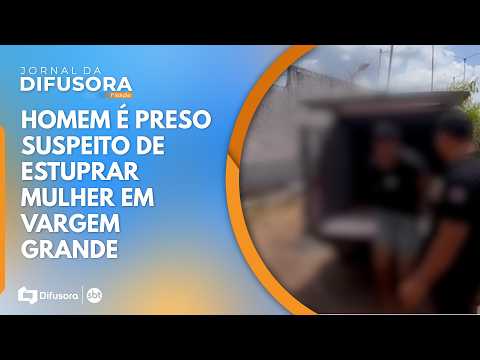 Homem é preso suspeito de estuprar mulher em Vargem Grande | JD 1º Edição