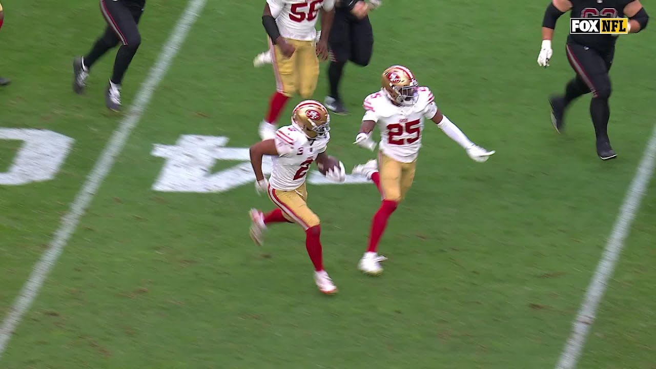 Lenoir INT! Niners pick sets up TD to Kittle