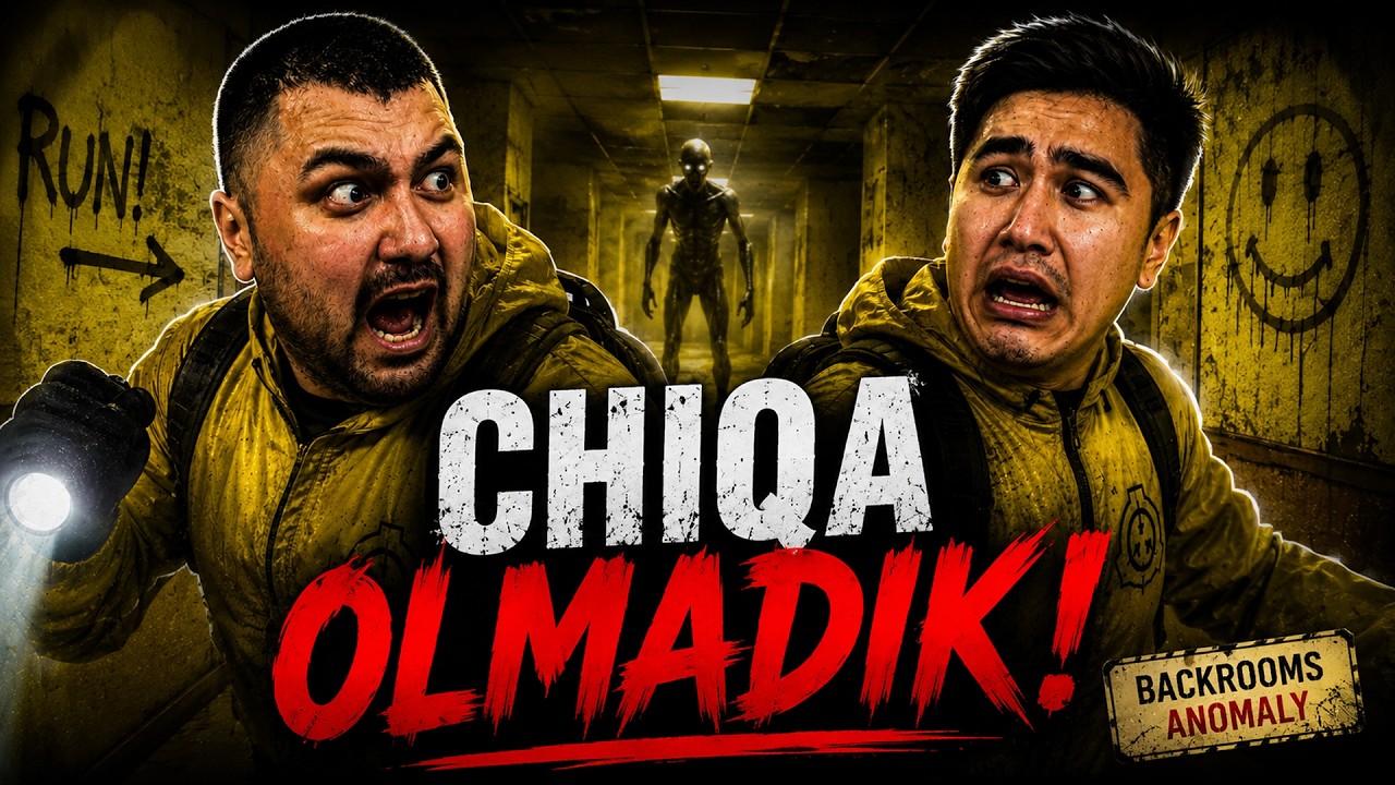 💀 CHIQOLMADIK? – Backrooms Anomaly #2 (IXA QUYOSHIM bilan!)