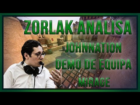 [PT] zorlaK Analisa: JOHNNATION - DEMO DE EQUIPA em DUST 2 [Demo do Dia]