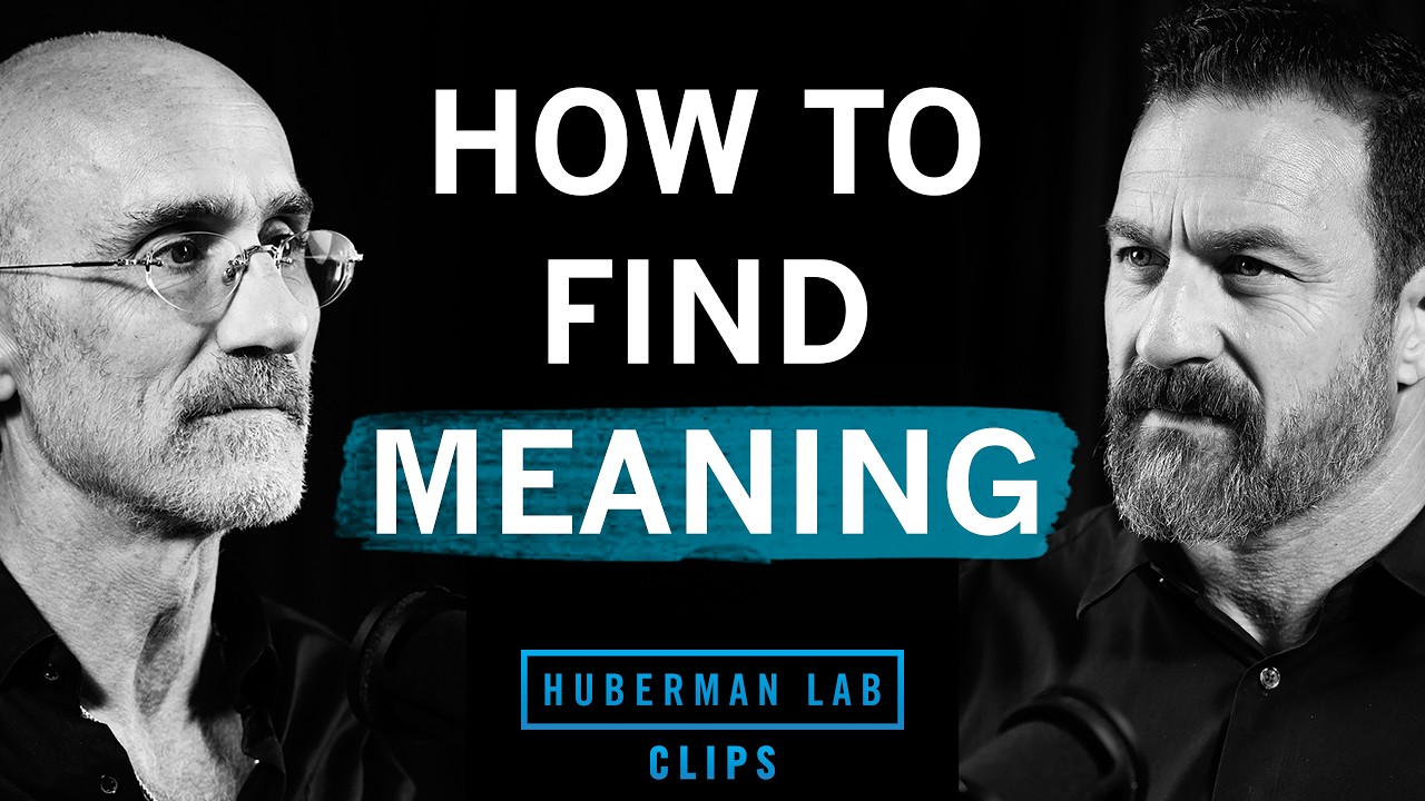 How to Find Meaning Through Suffering | Dr. Arthur Brooks & Dr. Andrew Huberman