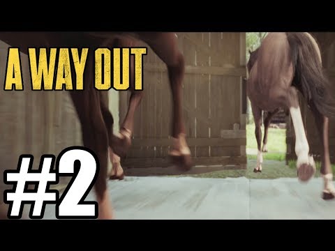 A Way Out Gameplay Walkthrough Part 2 - No Commentary