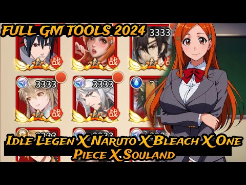 Idle Legend Full GM tools - Free Full All Hero ★15 LV 3333 + GM tools full free