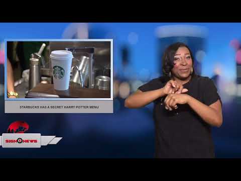 Starbucks has a secret Harry Potter menu (ASL 1.17.18)