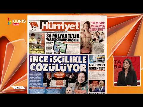 KIBRIS'TA SABAH - GAZETE MANŞETLERİ