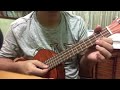 Flaming Star (End Title version) Elvis Presley ukulele cover