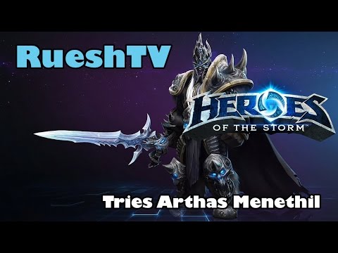 RueshTV tries Guide - Arthas Menethil, the Lich King