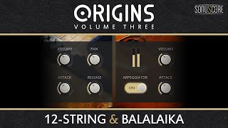 Video thumbnail for ORIGINS VOL. 3 - 12-STRING & BALALAIKA | Trailer by SONUSCORE
