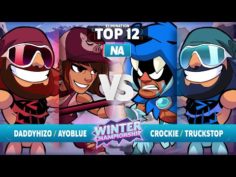 DaddyHiZo & AyoBlue vs. Crockie & TruckStopBurrito - Elimination Top 12 - Winter Championship 2023