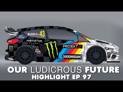 Ken Block driving a 600hp Electric Ford Fiesta?! (Highlight Ep 97)
