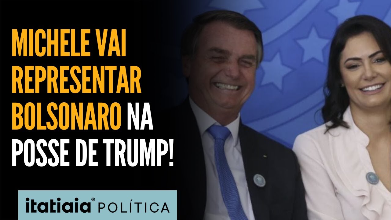 COM PASSAPORTE APREENDIDO, BOLSONARO CONFIRMA IDA DE MICHELE À POSSE DE TRUMP!
