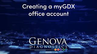 Creating an Office Account in myGDX