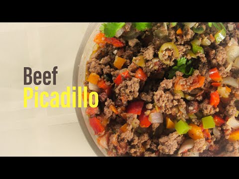 Picadillo - How to Make a Beef Picadillo Recipe