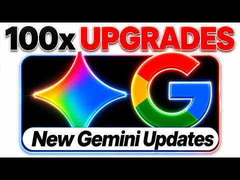 Video Thumbnail: Google Gemini NEW Updates are INSANE!