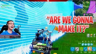 Trying to escape the STORM and 2 ENEMIES...with 4HP!