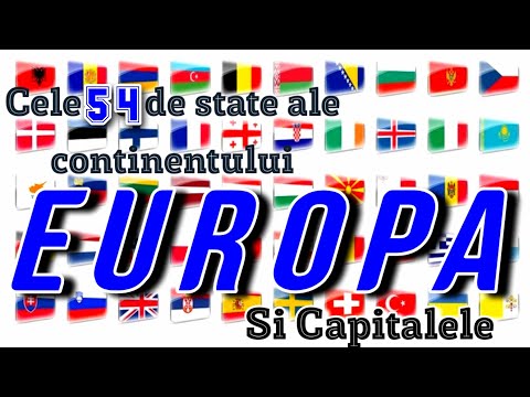 COUNTRIES OF THE CONTINENT OF EUROPE AND THEIR CAPITALS - #capitalsofcountries #europa #states