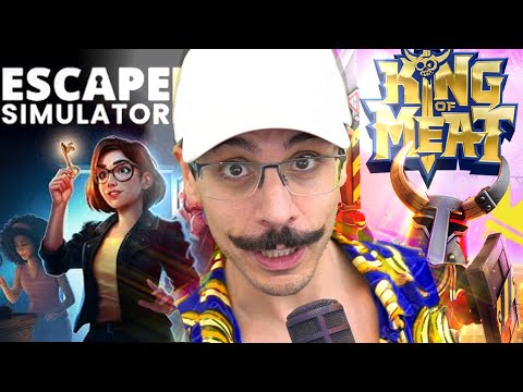 ESCAPING THE PIRATES! (Escape Simulator 2) | King of Meat After!