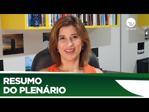 Veja o que foi aprovado no Plenário desta semana - 22/05/20