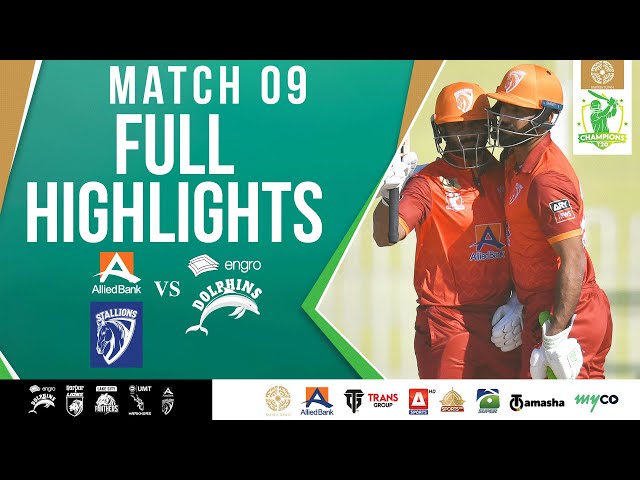 Full Highlights | ABL Stallions vs Engro Dolphins | Match 9 | Bahria Town Champions Cup 2024