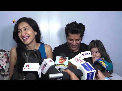 Karanvir Bohra And Teejay Sidhu At The Launch Of New Organic Superbarz