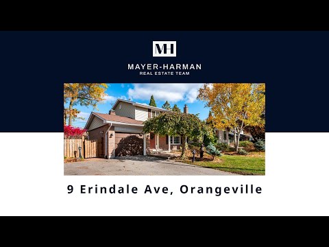 JUST LISTED | 9 Erindale Ave, Orangeville