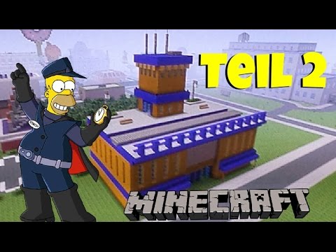 Minecraft Springfield Die Monorail # Teil 2