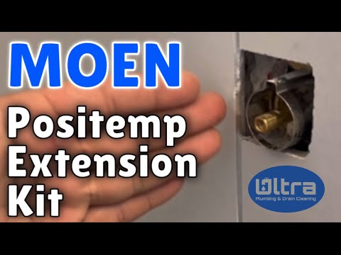 Moen Valve Too Far In Wall - Screws Won’t Reach - Moen Positemp Trim Extension Kit