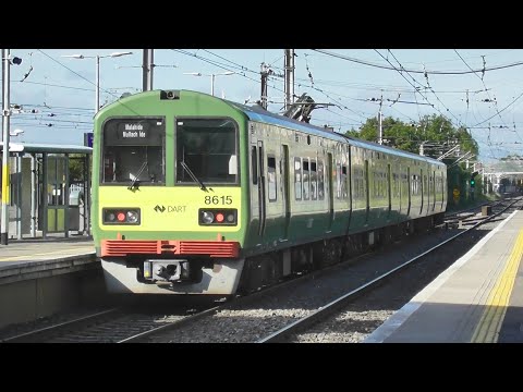 Irish Rail 8510 Class Dart Train 8616 - Howth Junction Station, Dublin