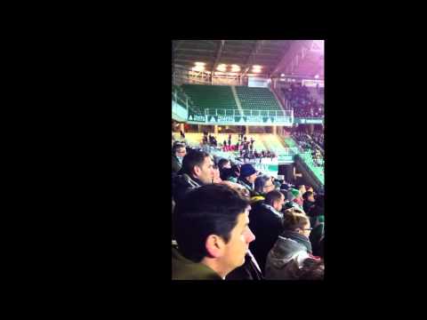 ASSE 3-0 Valenciennes, Kop Nord 01/02/2014 Deux buts pris sur le vif !