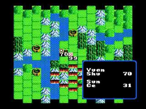 nes romance of the three kingdoms ii cool rom