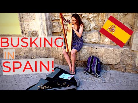 Busking in Valencia and starting a Twitch channel! (French subtitles)