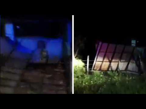 Temporal causó destrozos en Humaitá