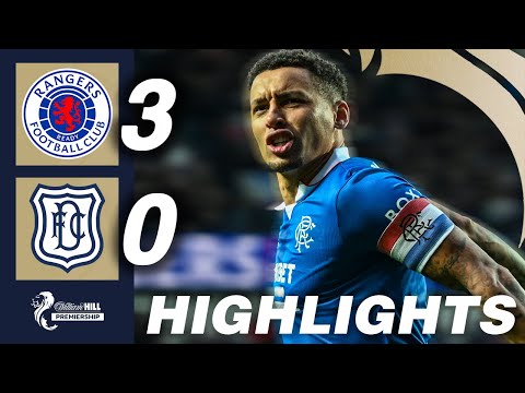 Rangers 3-0 Dundee | HIGHLIGHTS | William Hill Premiership
