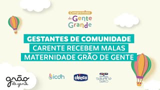 DOAMOS VÁRIAS MALAS DE MATERNIDADE EM CARAPICUÍBA- SP | COMPROMISSO DE GENTE GRANDE