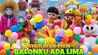 Download lagu NEW 2024 ‼️ BADUT LUCU DAN ONDEL ONDEL JOGET LAGU BALONKU ADA LIMA SPECIAL LIRIK LAGU AYAM PIYIK  💞 mp3
