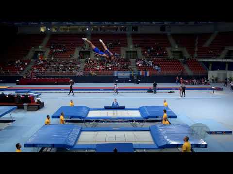 Italy (ITA) - 2017 Trampoline Worlds, Sofia (BUL) - Qualification Synchro Routine 2