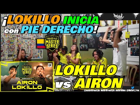 🔴COLOMBIANOS REACCIONAN a LOKILLO vs AIRON - ¿LOKILLO es FAVORITO? [FMS COLOMBIA JORNADA 1 2023]