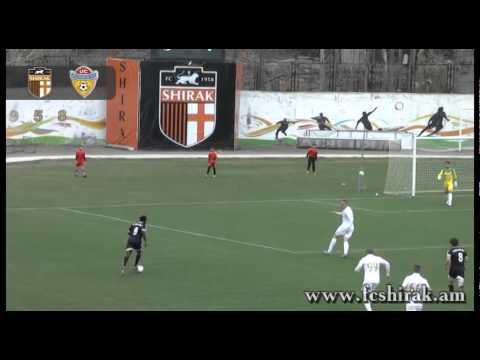 Shirak 2:0 Ulisses 11.04.2015 highlights